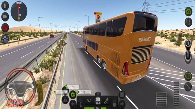 Bus Simulator Ultimate #46 Welcome to Indianapolis | Bus Games | Android Gameplay смотреть онлайн