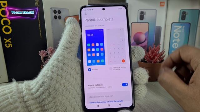 Cambiar Barra De Navegacion o Gestos De Un Xiaomi Poco M5s/Android 13 смотреть онлайн