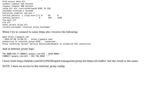 Unix & Linux: HTTPS proxy relay смотреть онлайн