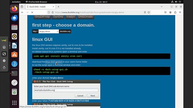 ติดตั้ง duckdns on ubuntu linux (Free ddns) смотреть онлайн