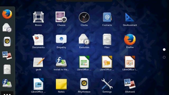 Fedora 23 Gnome смотреть онлайн