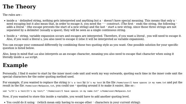 Unix & Linux: How do I properly escape this long su + sed command? смотреть онлайн