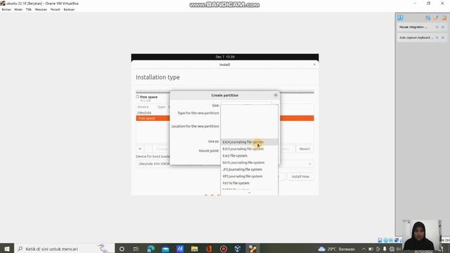 Install Ubuntu 22.10 di virtual box| Aplikasi komputer смотреть онлайн
