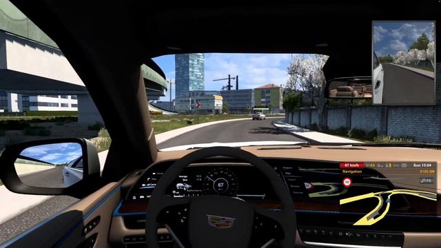 Euro Truck Simulator 2 Adventure: Cruising Through Istanbul In A Luxurious Cadillac!