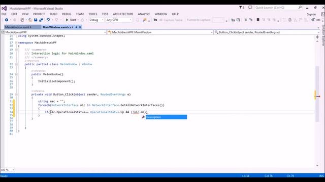 WPF 101 #5 MacAddress || How to get MacAddress in Wpf смотреть онлайн