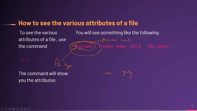 Lesson 23 File Attributes in Linux смотреть онлайн