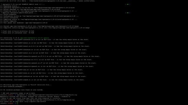 Установка Gentoo ч2.1 смотреть онлайн