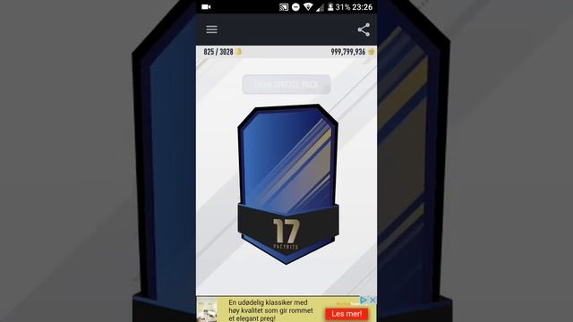 Fut 17 pack opener Android hack/pack open смотреть онлайн
