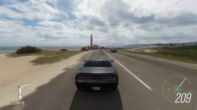 Dodge Demon - Forza Horizon 4 | Logitech F710 gameplay смотреть онлайн