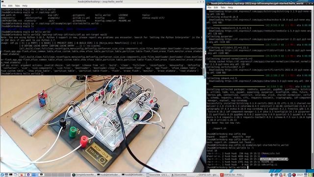 ESP32 #104: ESP-IDF toolchain replacement & test смотреть онлайн