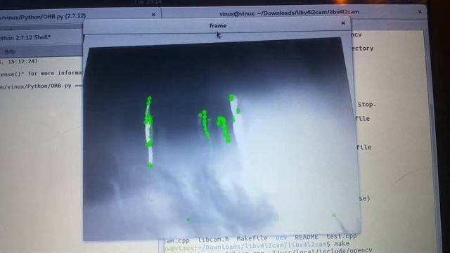 Intel Edison based IP Cam and OpenCV Keypoint Extraction смотреть онлайн