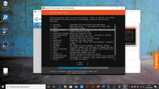 INSTALACION DE UBUNTU VERSION 18 (VIRTUAL BOX) смотреть онлайн