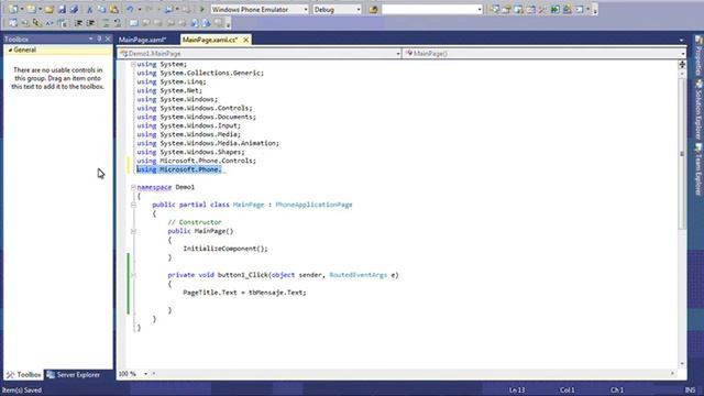 Introduccion al Desarrollo de Aplicaciones para Windows Phone 7 смотреть онлайн