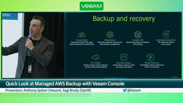 Quick Look at Managed AWS Backup with Veeam Console смотреть онлайн