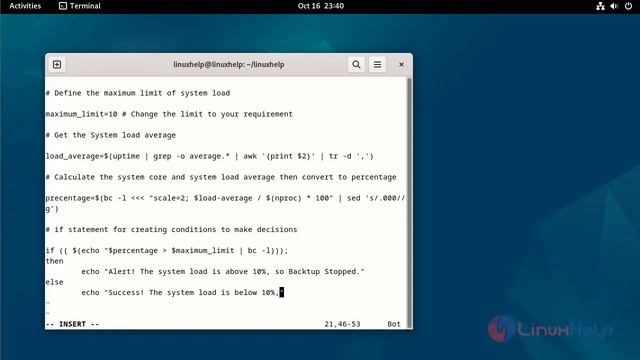 How to stop backup Script and send alert if Server load higher on Debian 12 смотреть онлайн