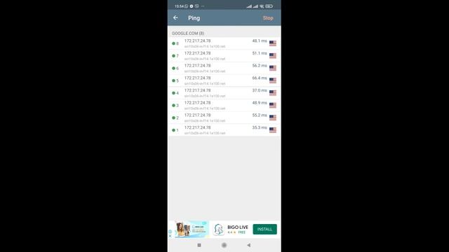 How to solve problem use ping & route from mobile phone by Network Analyzer app. смотреть онлайн