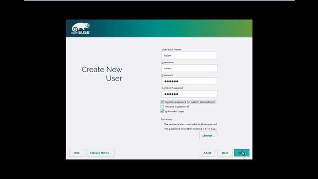 OpenSUSE 42.1 Installation VMware workstation 11 смотреть онлайн