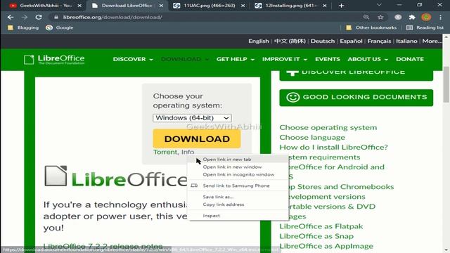 Download and Install LibreOffice 7.6 2024 on Windows 10/11/7 смотреть онлайн