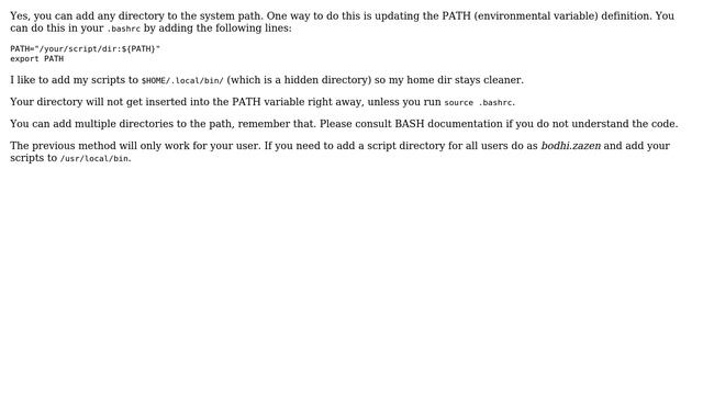 Ubuntu: Add bash script folder to path? (3 Solutions!!) смотреть онлайн