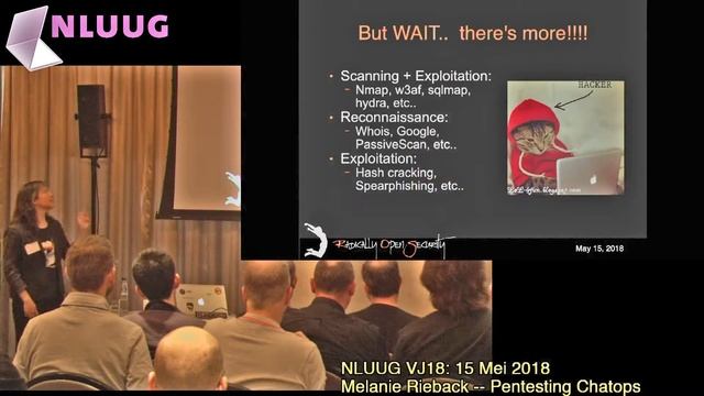 NLUUG VJ18 - 02 - Melanie Rieback -- Pentesting Chatops смотреть онлайн