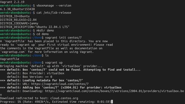 Your First Vagrant Managed Machine [Vagrant: Development Environments Made Easy] смотреть онлайн