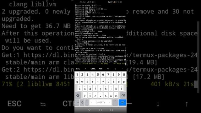 Termux BOMBER смотреть онлайн