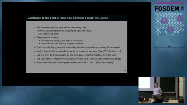 Reflections on Teaching a Unix Class With FreeBSD Lessons learned on both sides смотреть онлайн