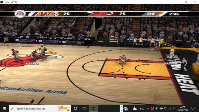 NBA Live 07 - Xbox Microsoft - Xemu - Test Windows 10 смотреть онлайн