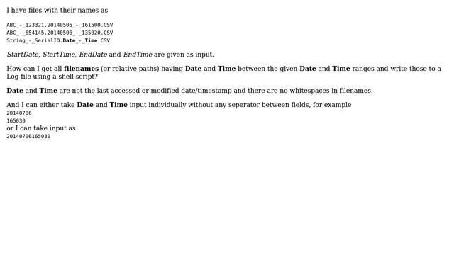 Unix & Linux: Accumulate Filename in a Log file using shell script смотреть онлайн