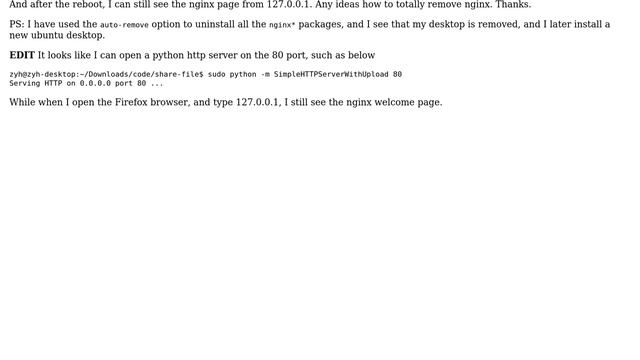 Ubuntu: How to totally remove the nginx from ubuntu 14.04 LTS? (2 Solutions!!) смотреть онлайн
