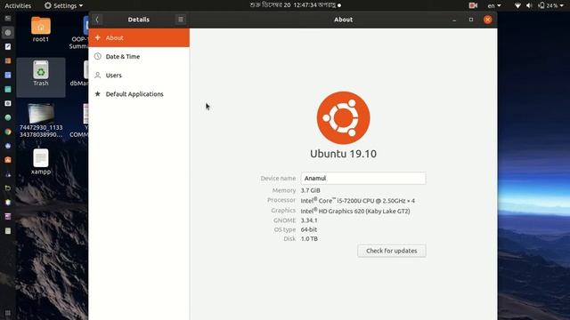 Ubuntu 19.10 at a glance ! смотреть онлайн