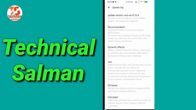 Vivo v17 System Update Android 10 New Version-6.10.4 Roll out New Update / By Technical Salman смотреть онлайн