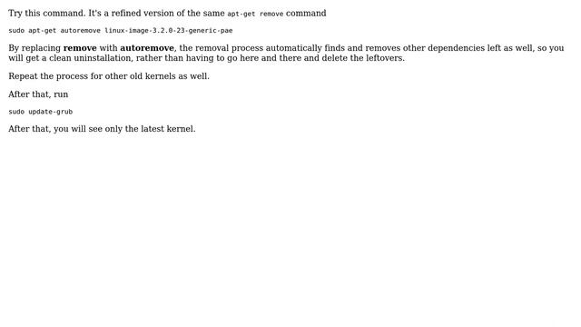 Removing old kernel entries in Grub (7 Solutions!!) смотреть онлайн