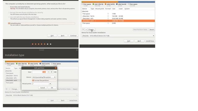 Reinstall new linux distro on existing partition without effecting other partitions and GRUB смотреть онлайн