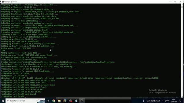 Konfigurasi DNS Server di VM Debian di dalam Proxmox смотреть онлайн