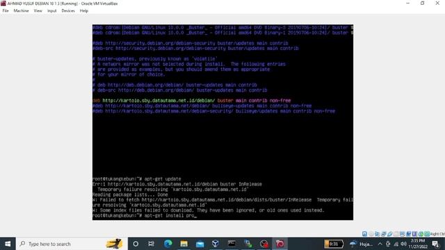 Tugas ASJ Instalasi dan Konfigurasi FTP Server di Debian 10 смотреть онлайн