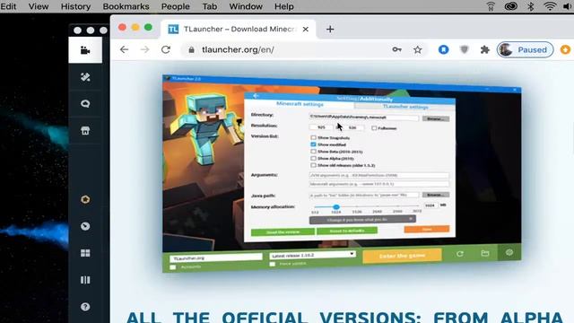 How to download Minecraft for MAC WINDOWS LINUX смотреть онлайн