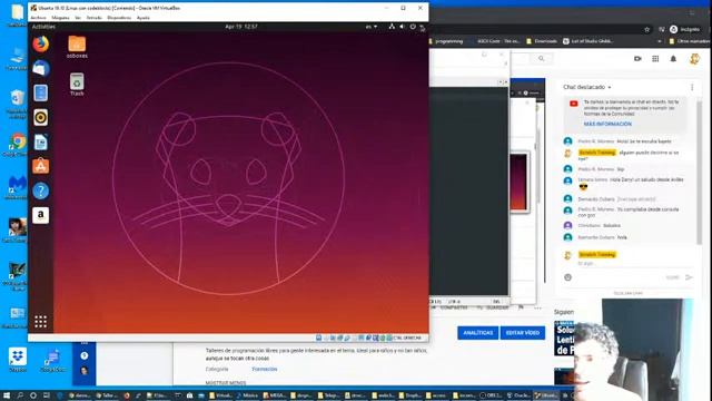 Taller de virtualbox ubuntu, C y programación battleship en javascript смотреть онлайн