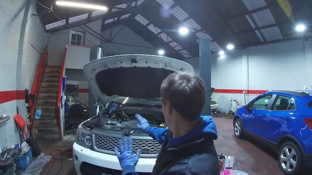 RANGE ROVER SPORT P045F 77 EGR STUCK CLOSED PT 4 #landrover #mechanic #rangeroversport