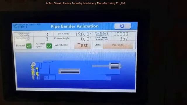 Semi automatic pipe bending machine смотреть онлайн