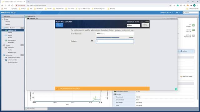 Virtual Machine on ESXi смотреть онлайн