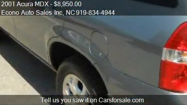 2001 Acura MDX Touring - for sale in Raleigh, NC 27604 смотреть онлайн