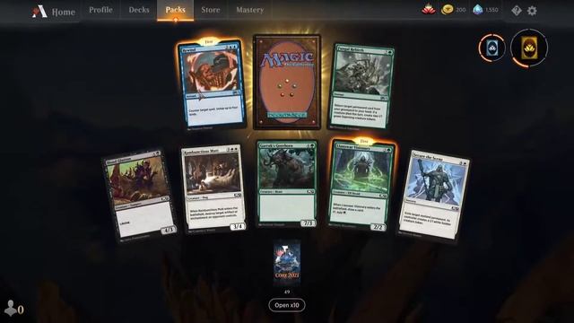 MTG Arena - Opening 84 Packs of Core Set 2021 смотреть онлайн