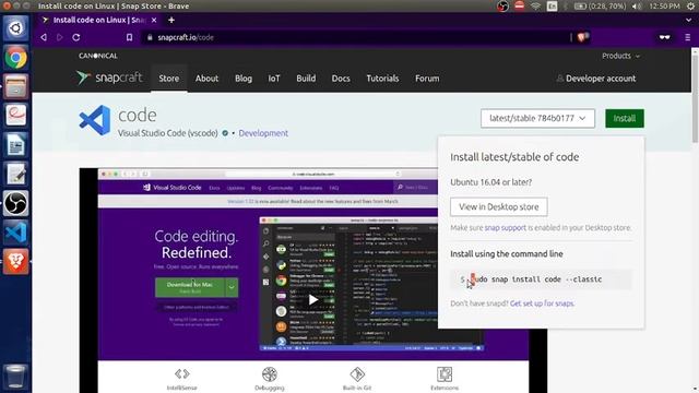 How to Download and install any app in Ubuntu/Linux|| One Line of command || 100% True смотреть онлайн