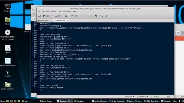 Putting Talking IP Into The Bash RC Function Linux Security TUT смотреть онлайн