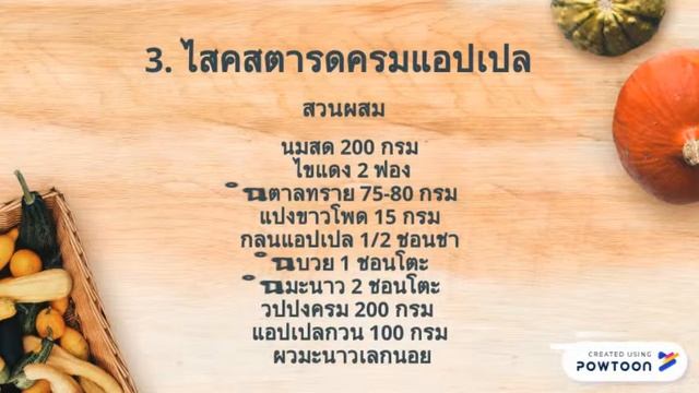 Custard Cream Apple Chux(ชูครีมไส้แอปเปิ้ล)_อียอ смотреть онлайн