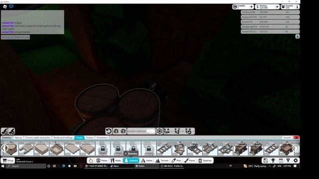 How To Make A Camp Fire And Seat In Roblox Theme Park Tycoon 2