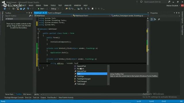 Junior .NET 2015 - Windows Forms смотреть онлайн