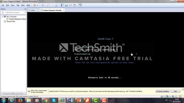 Instalacion Centos en MVware смотреть онлайн