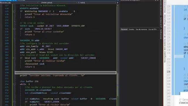 Servidor en windonws que evalua un numero del cliente en linux UDP смотреть онлайн